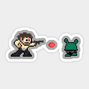 Han Shot First Sticker